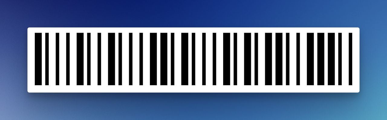 the MSI barcode view