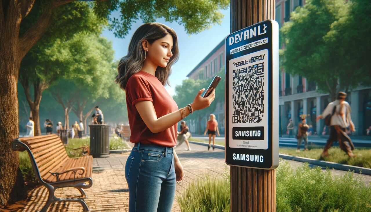 How to Scan a QR Code on Samsung Devices