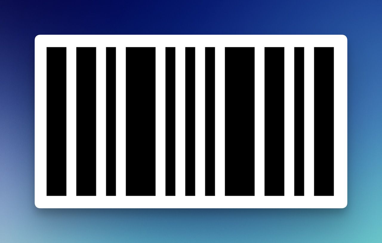 the S25 barcode view