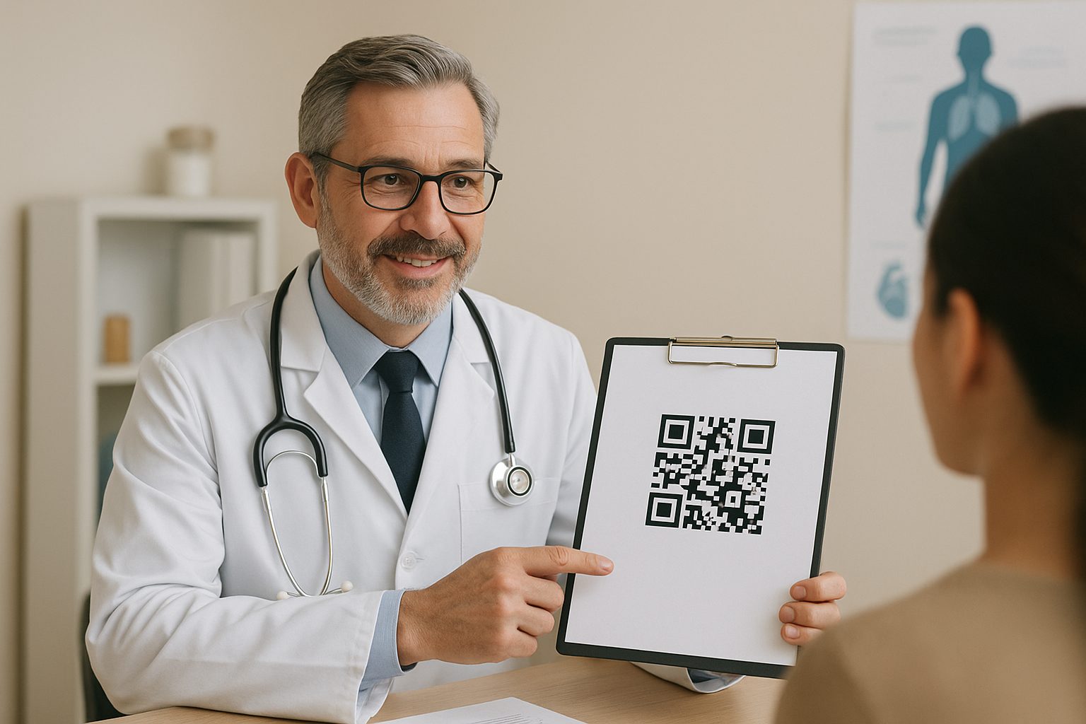 Image for the title: "Best Practices for QR Codes in Healthcare"